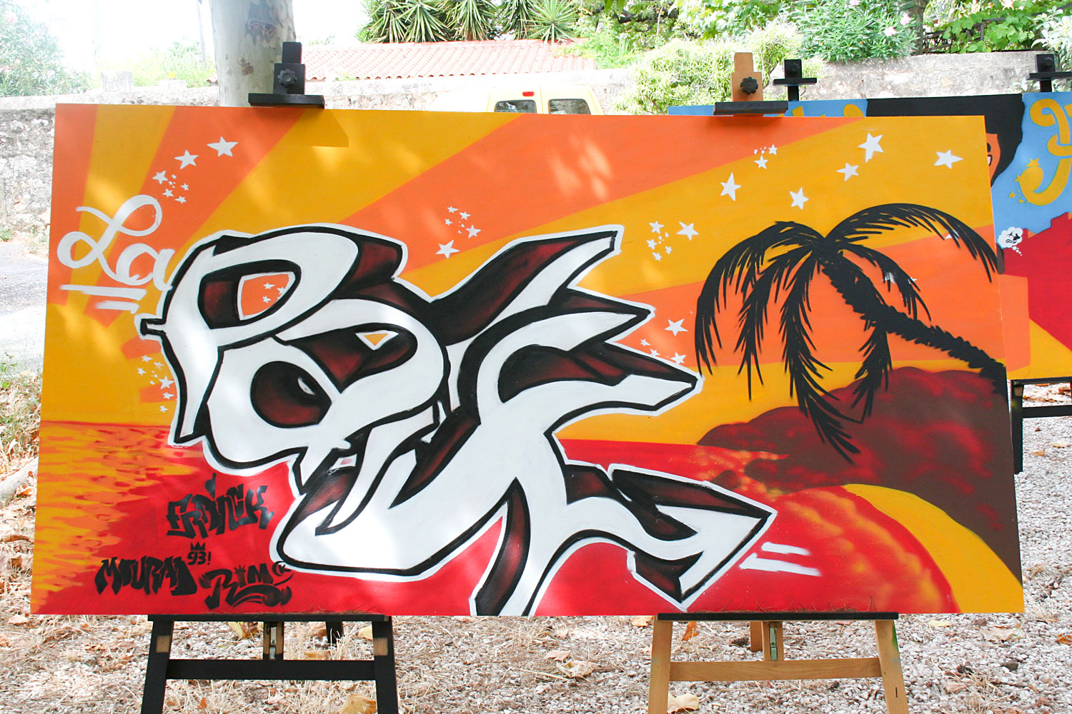 Atelier street art, foyer d'accueil jeunesse studio 832 ...
