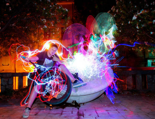 Atelier Light Painting, Foyer de Puget-ville, PACA