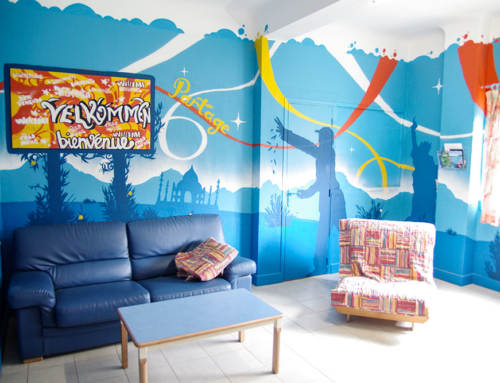 Atelier Street Art, Foyer d’accueil jeunesse